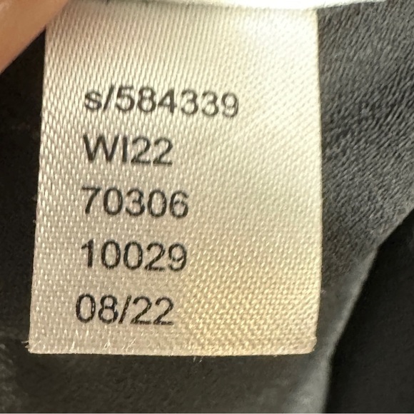 Loft Outlet size SP black cami, racerback, chiffon with full lining, layer - Picture 6 of 9